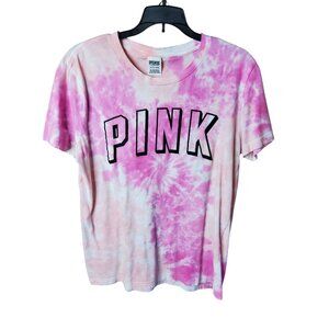 Victorias Secret Pink Tie-Dye T-Shirt By Victorias Secret PINK Womens Size Small